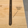 KLIK Rubberwood Standing Desk