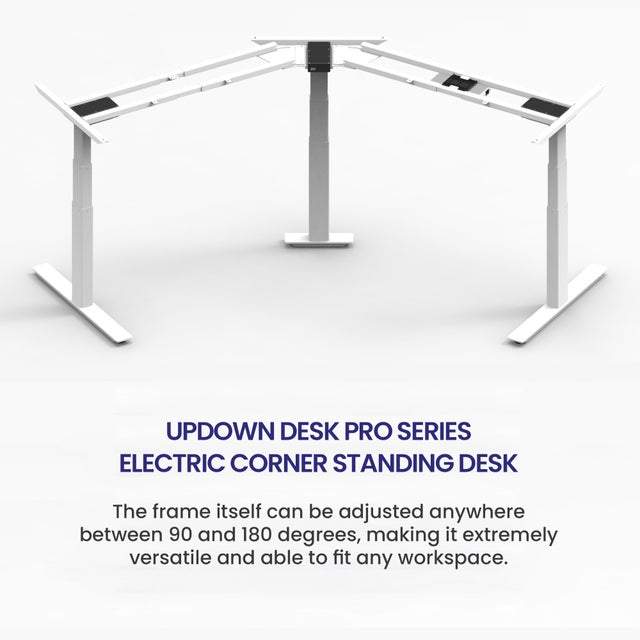 UpDown Desk PRO Series Electric Corner Standing Desk - Features & Benefits 2
