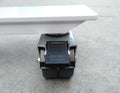 Heavy Duty Twin Castor Wheels with Foot Brake - On Desk No3