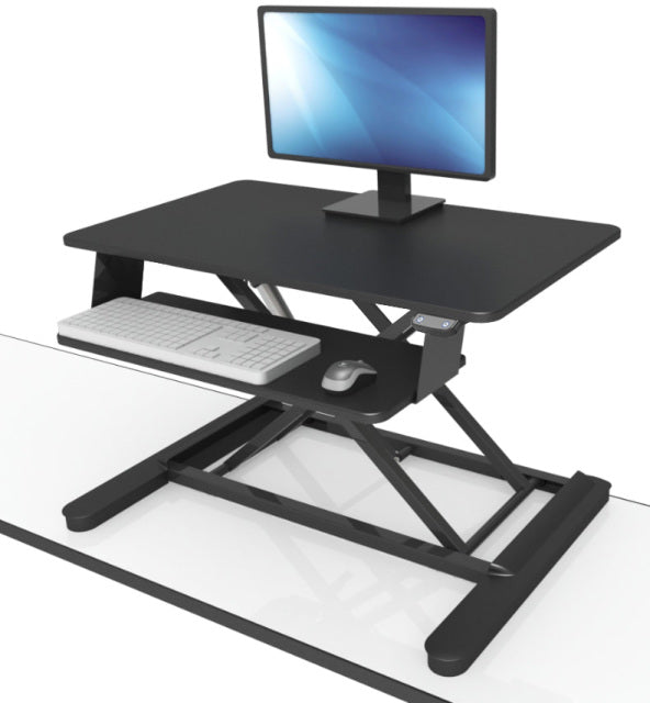 Elevar Maxishift E Electric Sit Stand Workstation - Up