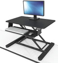 Elevar Maxishift E Electric Sit Stand Workstation - Single Monitor Up